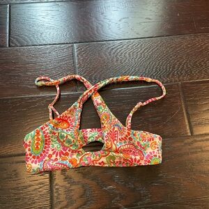 Skatie swim top - Jasmine- bora bora print - XS